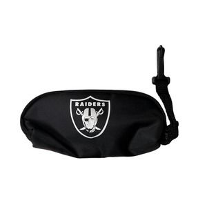 NEW Las Vegas Oakland Raiders NFL Zippered Clip on‎ Bag Case 5.5 X 2.25 x1.5"